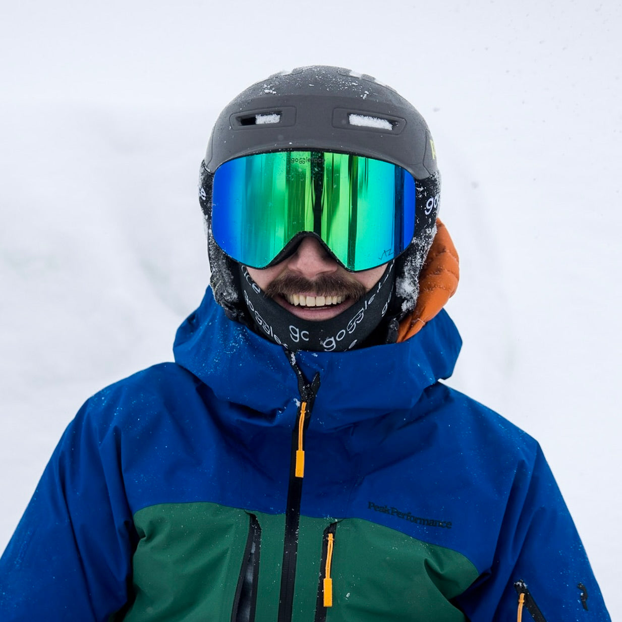 Ski goggles bad weather